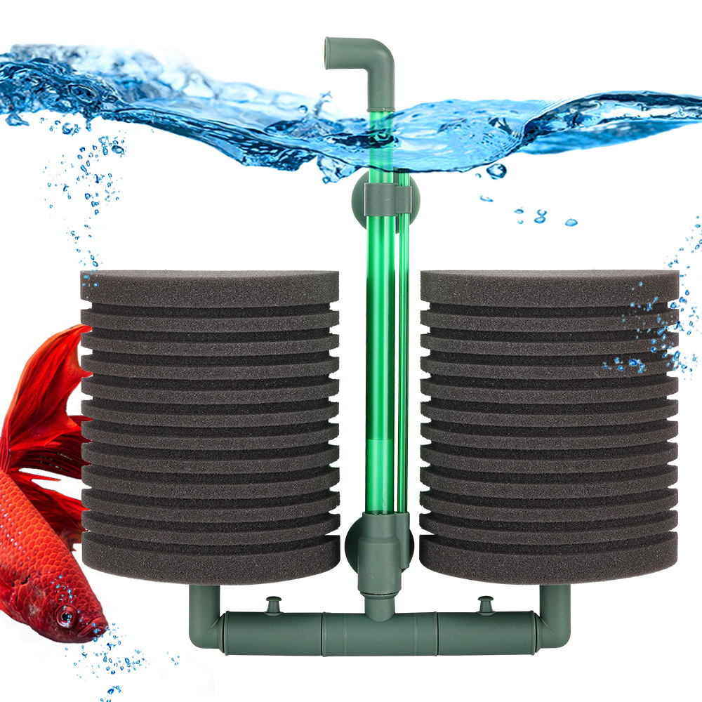 Aquael Filter Fzn - Filter kapas penyaring akuarium, penyaring pneumatik